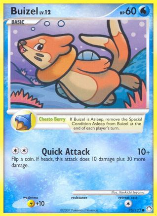 [PKM-C] Buizel (75/123) [Diamond & Pearl: Mysterious Treasures]