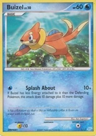 [PKM] Buizel (1/12) [Diamond & Pearl: Trainer Kit - Manaphy]