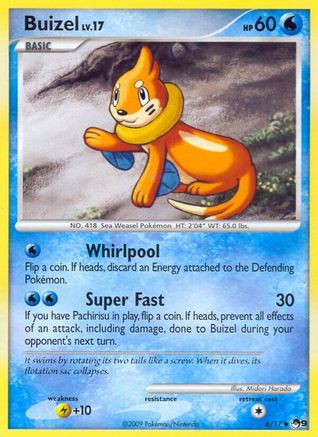 [PKM] Buizel (6/17) [POP Series 9]