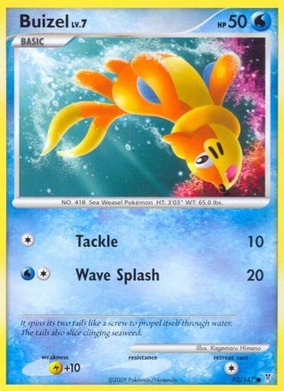 [PKM] Buizel (92/147) [Platinum: Supreme Victors]