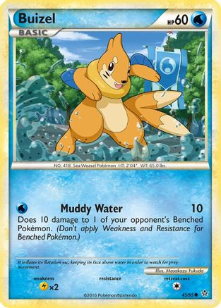 [PKM] Buizel (45/95) [HeartGold & SoulSilver: Unleashed]