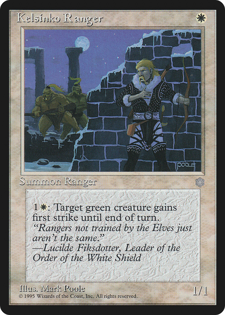{C} Kelsinko Ranger [Ice Age][ICE 033]