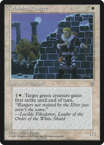 {C} Kelsinko Ranger [Ice Age][ICE 033]