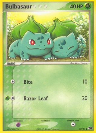 [PKM] Bulbasaur (12/17) [POP Series 2]