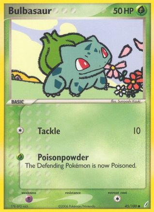 [PKM] Bulbasaur (45/100) [EX: Crystal Guardians]