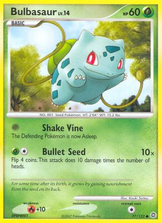 [PKM-C] Bulbasaur (77/132) [Diamond & Pearl: Secret Wonders]