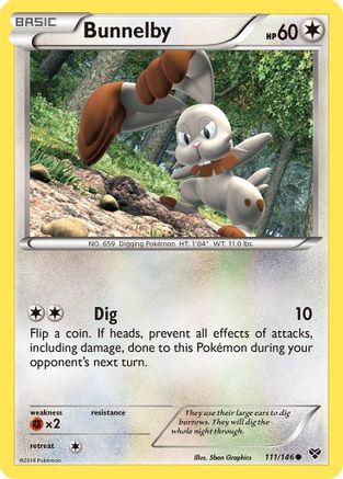 [PKM-C] Bunnelby (111/146) [XY: Base Set]