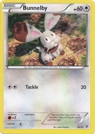 [PKM] Bunnelby (30/39) [XY: Kalos Starter Set]