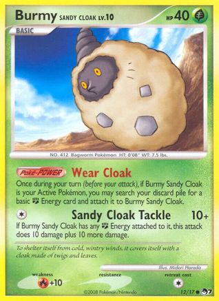[PKM] Burmy Sandy Cloak (12/17) [POP Series 7]