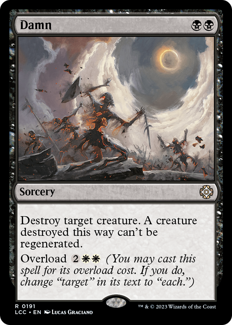 {R} Damn [The Lost Caverns of Ixalan Commander][LCC 191]