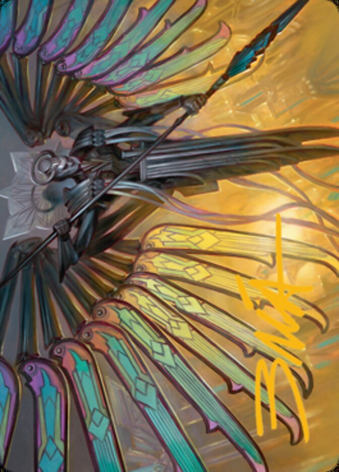 {A} Paragon of Modernity Art Card (Gold-Stamped Signature) [Streets of New Capenna Art Series][GS ASNC 035]