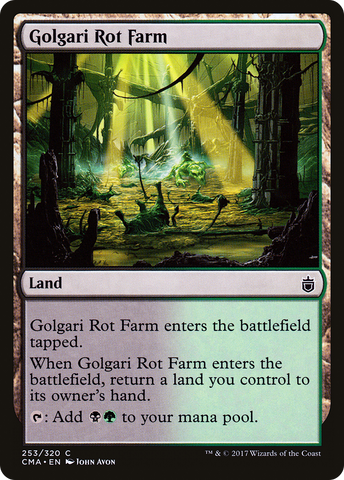 {C} Golgari Rot Farm [Commander Anthology][CMA 253]