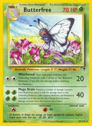 [PKM-R] Butterfree (21/110) [Legendary Collection]