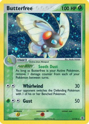 [PKM] Butterfree (2/112) [EX: FireRed & LeafGreen]