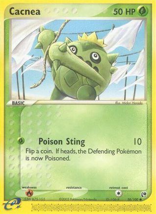 [PKM] Cacnea (58/100) [EX: Sandstorm]