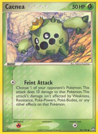 [PKM-C] Cacnea (46/108) (Stamped) [EX: Power Keepers]