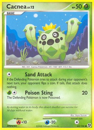 [PKM] Cacnea (62/106) [Diamond & Pearl: Great Encounters]