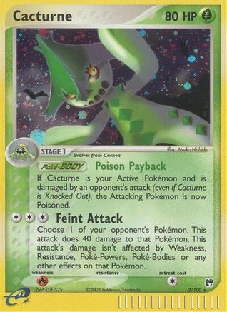 [PKM] Cacturne (2/100) [EX: Sandstorm]