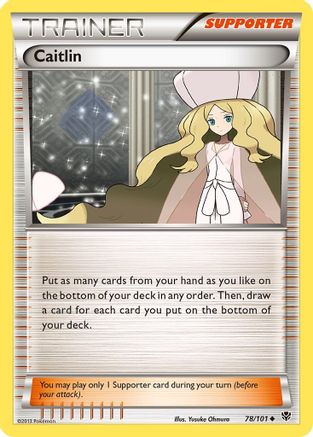 [PKM] Caitlin (78/101) [Black & White: Plasma Blast]