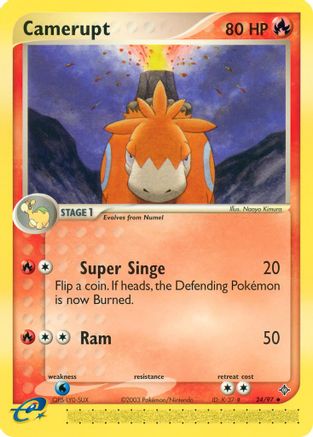 [PKM] Camerupt (24/97) [EX: Dragon]