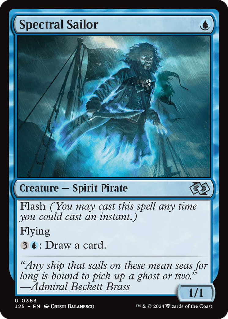{C} Spectral Sailor [Foundations Jumpstart][J25 363]