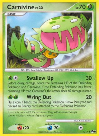 [PKM] Carnivine (7/17) [POP Series 8]