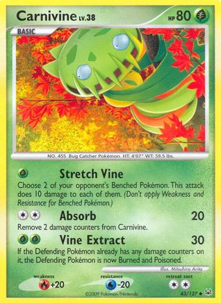 [PKM] Carnivine (43/127) [Platinum: Base Set]