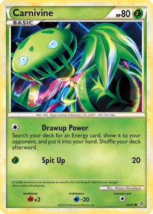 [PKM] Carnivine (46/95) [HeartGold & SoulSilver: Unleashed]