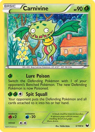 [PKM] Carnivine (5/108) [Black & White: Dark Explorers]