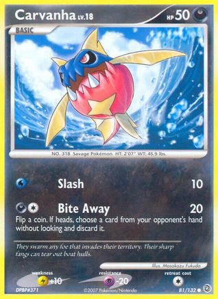 [PKM] Carvanha (81/132) [Diamond & Pearl: Secret Wonders]