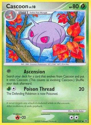 [PKM-C] Cascoon (44/127) [Platinum: Base Set]