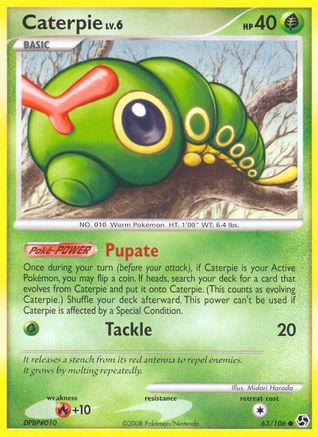 [PKM] Caterpie (63/106) [Diamond & Pearl: Great Encounters]
