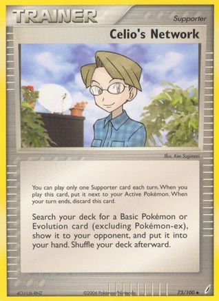[TR] Celio's Network (73/100) (Stamped) [EX: Crystal Guardians]