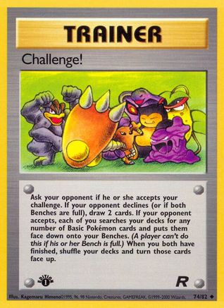 [TR] Challenge! (74/82) [Team Rocket 1st Edition]