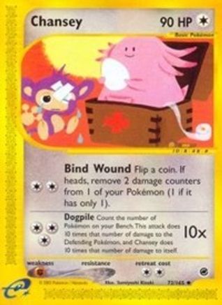 [PKM] Chansey (72/165) [Expedition: Base Set]