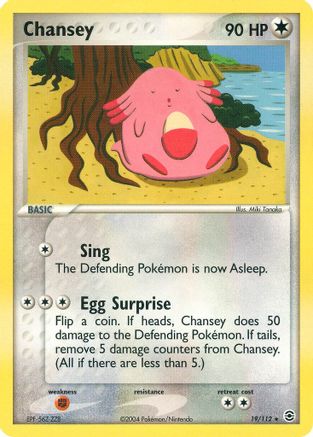 [PKM-R] Chansey (19/112) [EX: FireRed & LeafGreen]