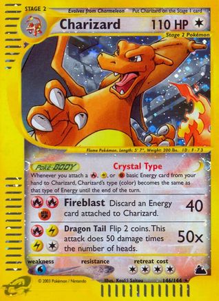 [PKM] Charizard (146/144) [Skyridge]
