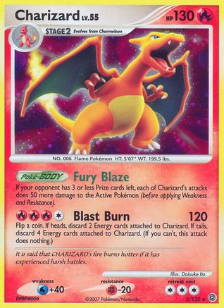 [PKM-R] Charizard (3/132) [Diamond & Pearl: Secret Wonders]