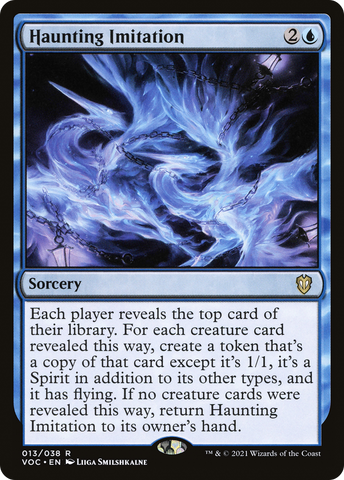 {R} Haunting Imitation [Innistrad: Crimson Vow Commander][VOC 013]
