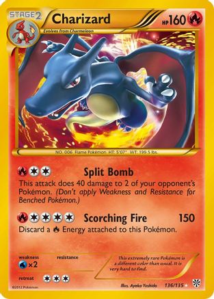 [PKM] Charizard (136/135) [Black & White: Plasma Storm]