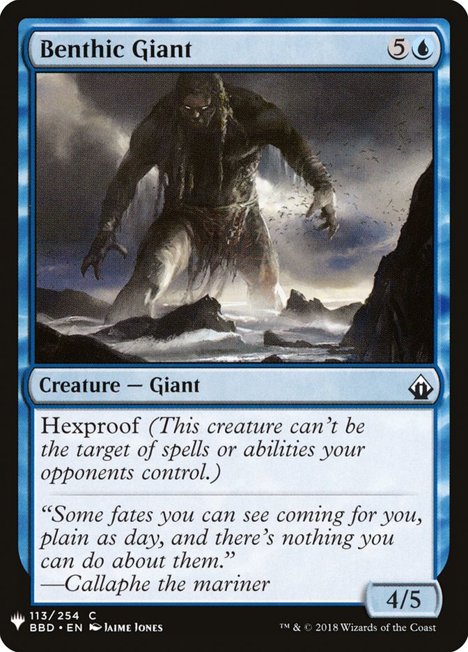 {C} Benthic Giant [Mystery Booster][MB1 BBD 113]
