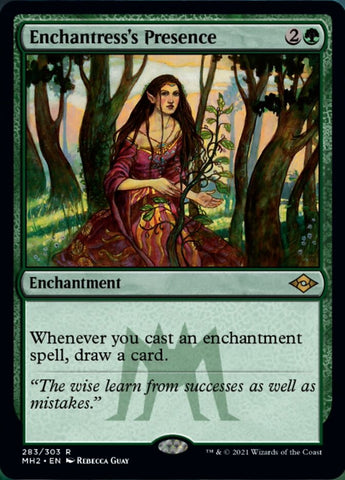 {R} Enchantress's Presence (Foil Etched) [Modern Horizons 2][ET MH2 283]