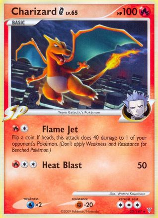 [PKM-R] Charizard G (20/147) [Platinum: Supreme Victors]