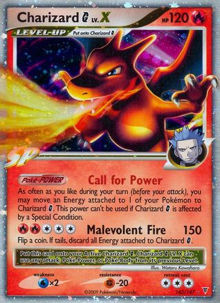 [PKM-R] Charizard G LV.X (143/147) [Platinum: Supreme Victors]