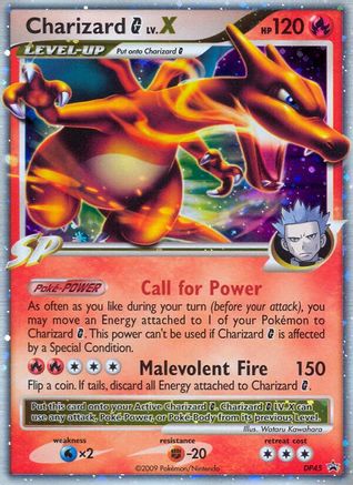 [PKM] Charizard G LV.X (DP45) [Diamond & Pearl: Black Star Promos]
