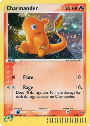 [PKM-R] Charmander (98/97) [EX: Dragon]