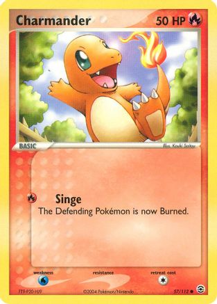[PKM] Charmander (57/112) [EX: FireRed & LeafGreen]