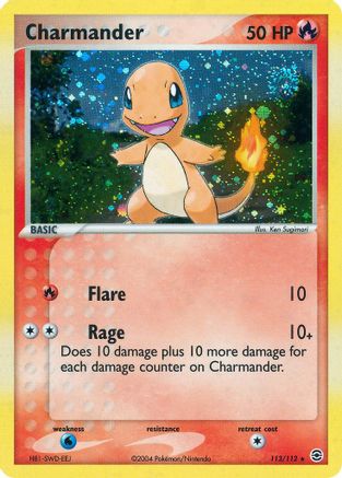 [PKM] Charmander (113/112) [EX: FireRed & LeafGreen]