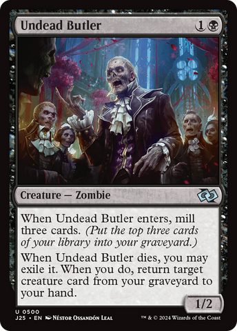 {C} Undead Butler [Foundations Jumpstart][J25 500]