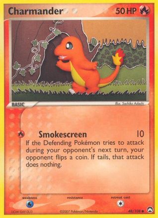 [PKM] Charmander (48/108) (Stamped) [EX: Power Keepers]